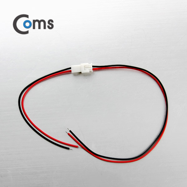 Coms 점퍼 / 점퍼선 케이블(2P) 연장 30cm, Red/Black