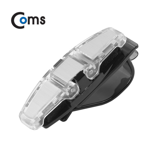 Coms 차량용 선글라스 거치대, XWT0866. 2 홀더용 / 썬바이저 거치 / 선바이저