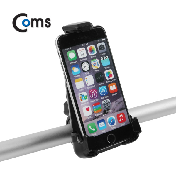 Coms 자전거 휴대폰 /스마트폰 거치대, 3면고정