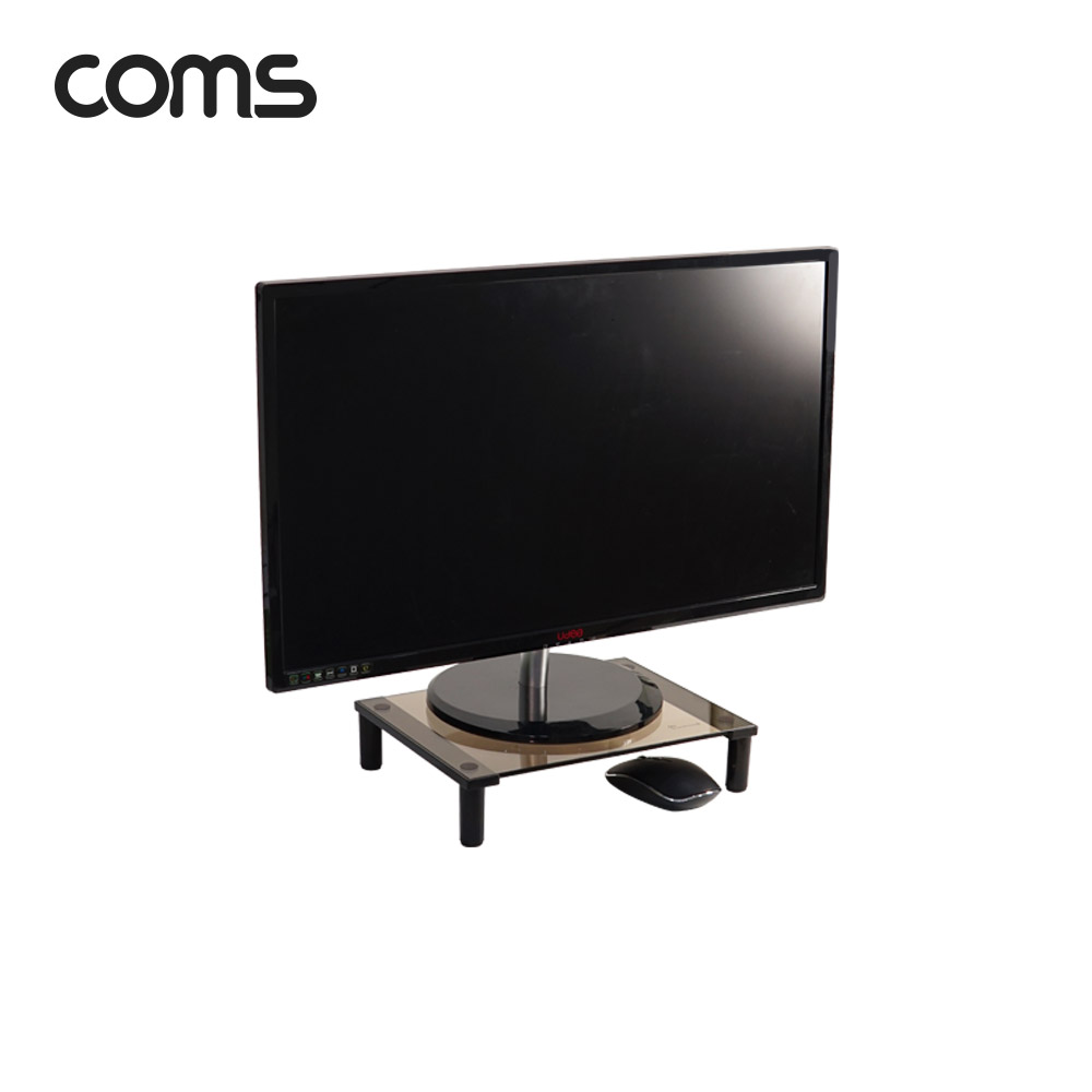 Coms 마우스 숨김 모니터 받침대(볼트/브론즈), 스탠드
