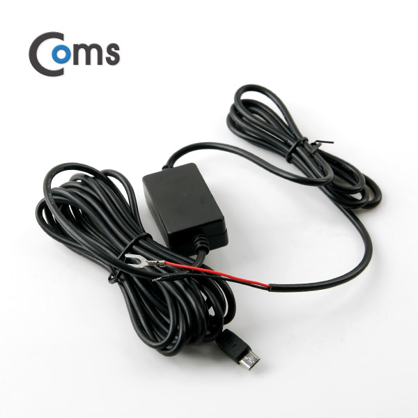 Coms 차량용 상시전원 케이블 (외부전원 Box Kit), Micro 5P