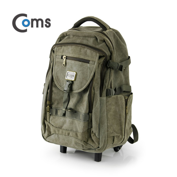 Coms 가방 백팩/캐리어 겸용, 21형/카키