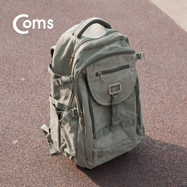 Coms 가방 백팩/캐리어 겸용, 21형/카키