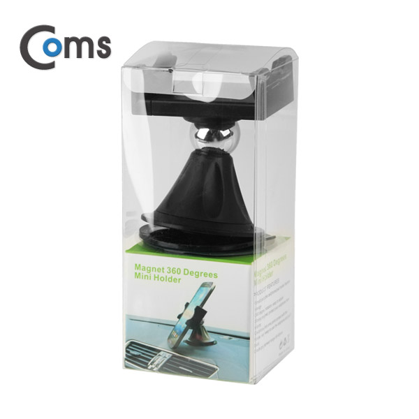 Coms 스마트폰 스탠드(바닥 흡착) Slide 고정 자석 360도 회전