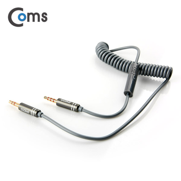 Coms AUX 케이블(3극/4극), Spring/ 차량용