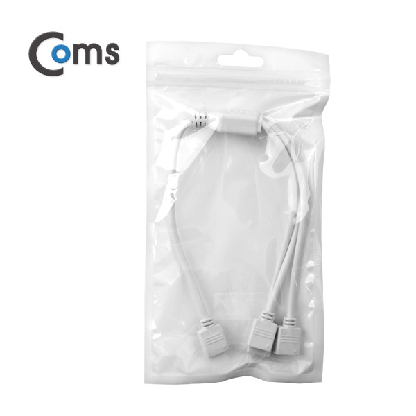 Coms 점퍼 / 점퍼선 케이블(4P) 3분배, 30cm