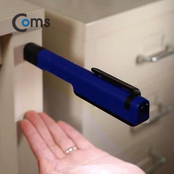 Coms 램프 (휴대용 랜턴/LED) AAAx3, 볼펜고리