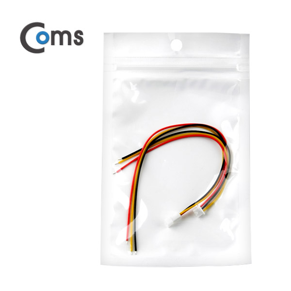 Coms 점퍼 / 점퍼선 케이블(3P) 연장 25cm, Red/Black/Yellow