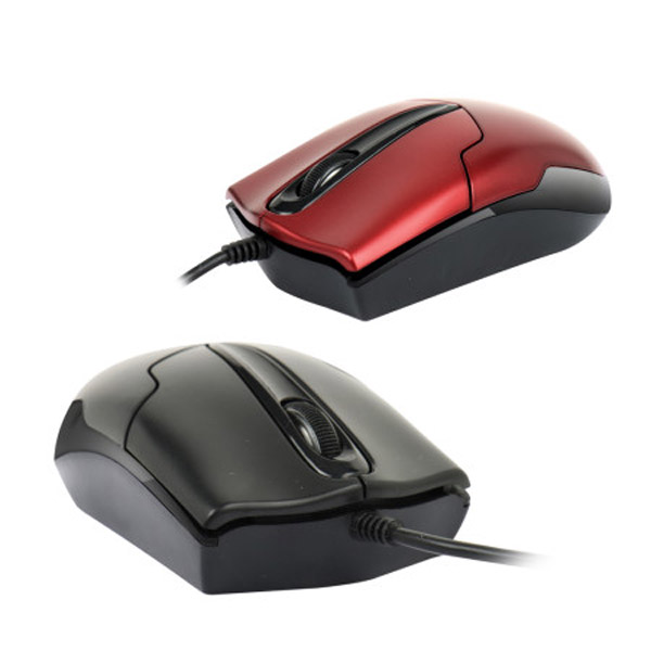 마우스 LG전자 (M-1100), 유선 USB마우스 / 레드