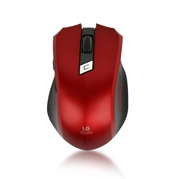 마우스 LG전자 (CM-2200)무선 (레드)