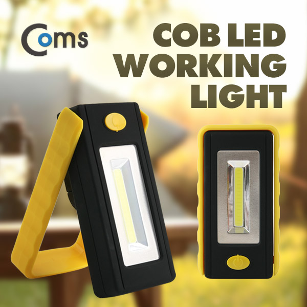 Coms 램프 (휴대용 랜턴/LED) AAAx3, 캠핑고리, 스탠드 자석