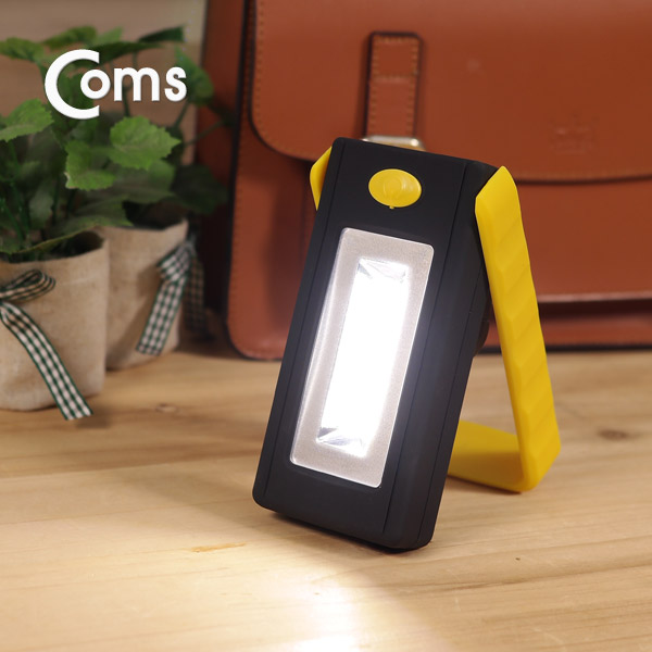 Coms 램프 (휴대용 랜턴/LED) AAAx3, 캠핑고리, 스탠드 자석