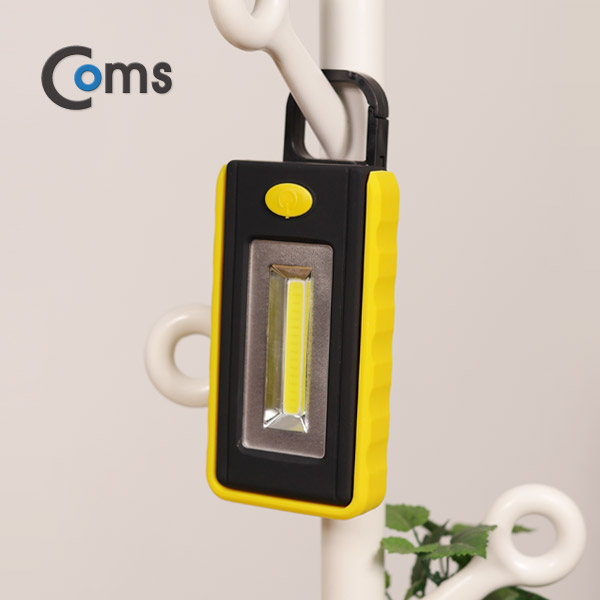 Coms 램프 (휴대용 랜턴/LED) AAAx3, 캠핑고리, 스탠드 자석