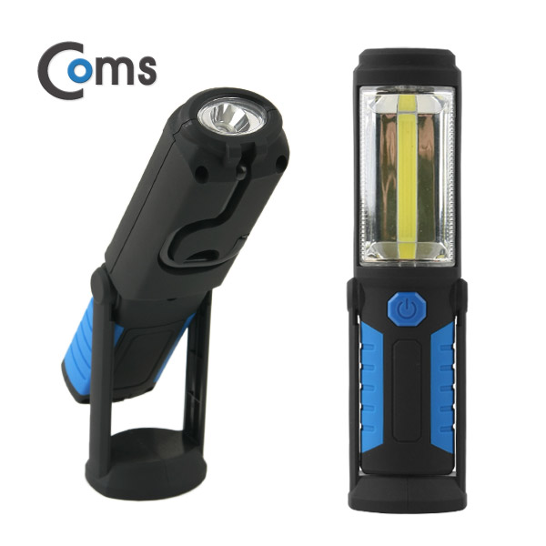 Coms  램프 (휴대용 랜턴/LED) AA*3, 캠핑고리, 스탠드 자석
