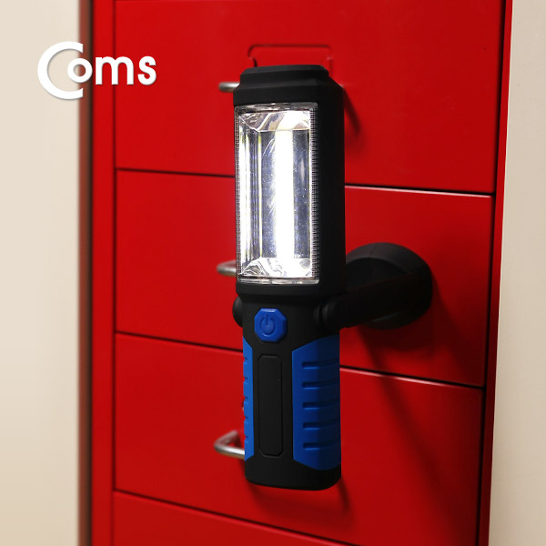 Coms  램프 (휴대용 랜턴/LED) AA*3, 캠핑고리, 스탠드 자석
