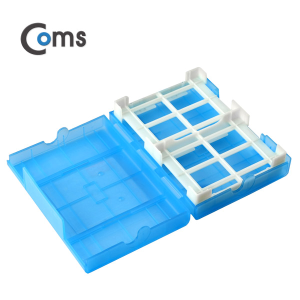 Coms HDD 케이스 (3.5*1 or 2.5*4), 블루