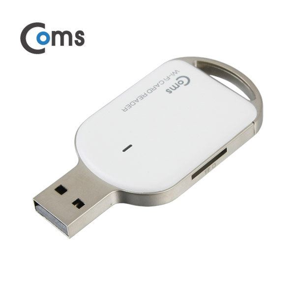 Coms Wi-Fi 무선 카드리더기/스토리지 (무선 WiFi) Micro SD 전용 / USB2.0