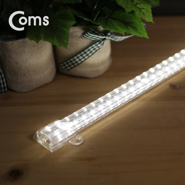 Coms USB LED 슬림형 램프 (on/off 버튼)