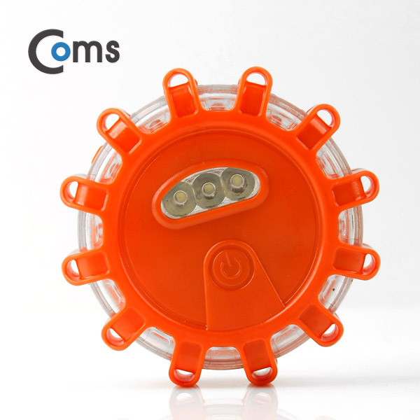 Coms 램프(LED 비상등) 12(red)+3(white) LED