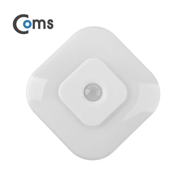 Coms 램프(센서등 감지형) 절전형 둥근 네모형 수동/자동 선택 스위치(AAAx3EA)