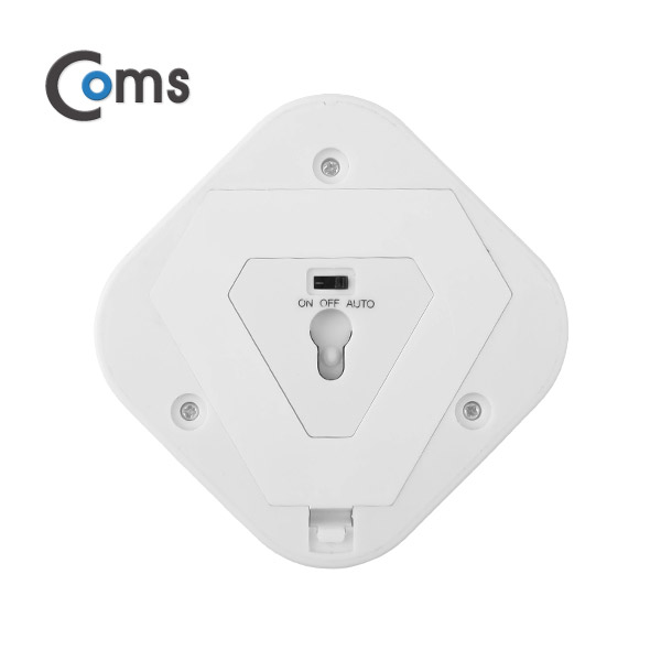 Coms 램프(센서등 감지형) 절전형 둥근 네모형 수동/자동 선택 스위치(AAAx3EA)