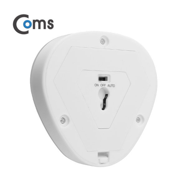 Coms 램프(센서등 감지형) 절전형 둥근 세모형 수동/자동 선택 스위치(AAAx3EA)