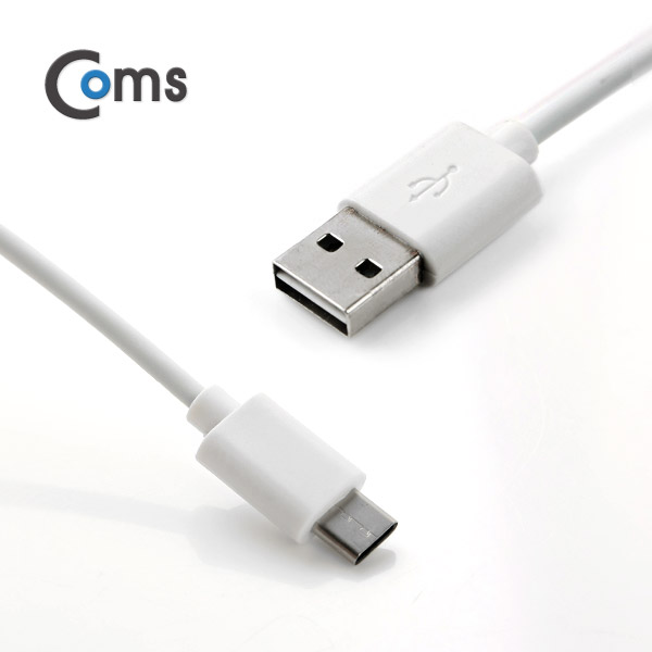 Coms USB 3.1 케이블 (Type C), 양면, USB 2.0 A(M)/C(M), 1M
