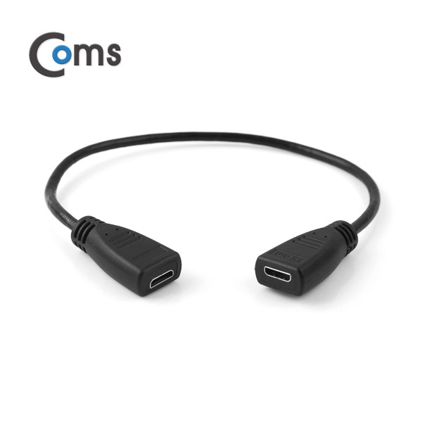 Coms HDMI 젠더(Mini HDMI F/F) 연결용 30cm