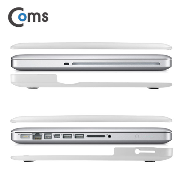 Coms 맥북 케이스, Mac Book Pro 13형/반투명