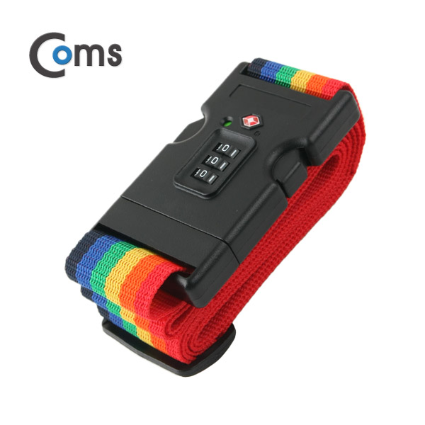 Coms 도난방지 벨트(TSA여행가방용) 3-dial