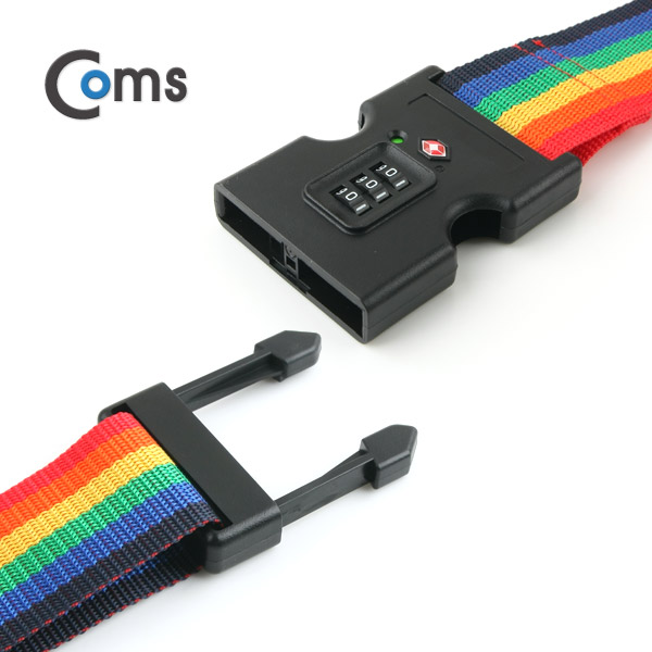 Coms 도난방지 벨트(TSA여행가방용) 3-dial