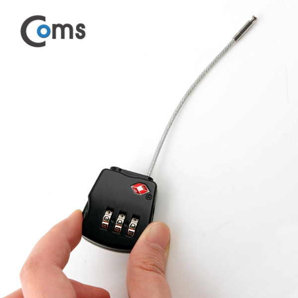 Coms 도난방지 자물쇠(TSA), 와이어 Lock / 3-dial