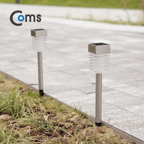 Coms 태양광 정원등/가든램프 (LED/White) LED 램프