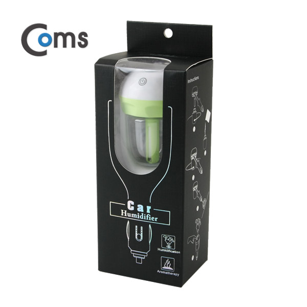 Coms 차량용 가습기, 시가전원 50ml(2시간 사용) / 시가잭(시거잭)