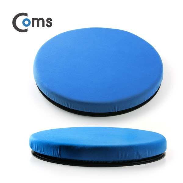 Coms 회전 쿠션 원형, 사이즈 40cm (두께 5cm)