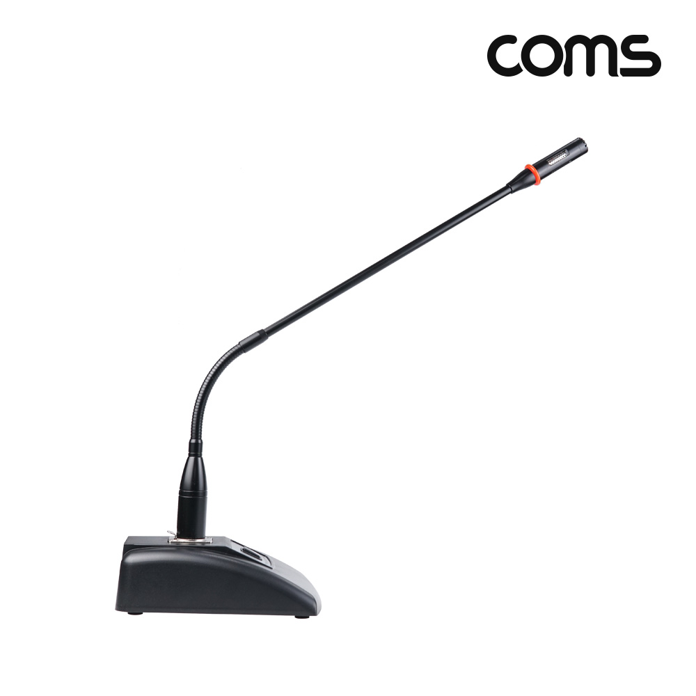 Coms 고급 스탠드형 마이크(MP-807) 6.3mm (오디오 앰프용)