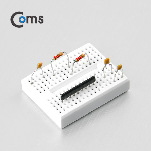 Coms 브레드보드(170 Point), White