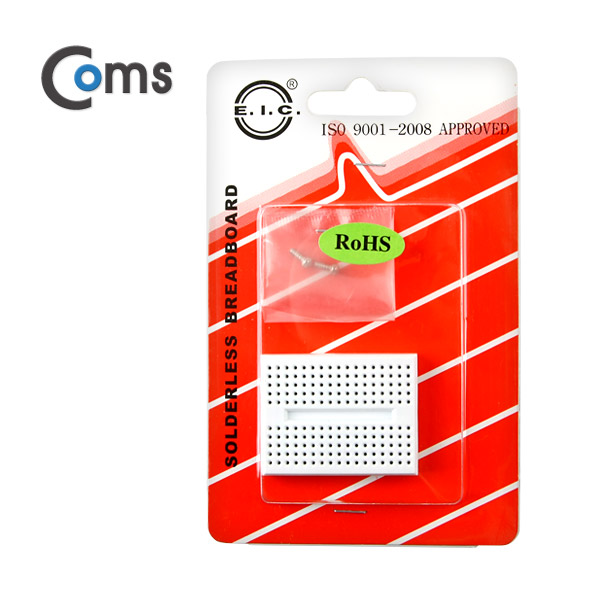 Coms 브레드보드(170 Point), White