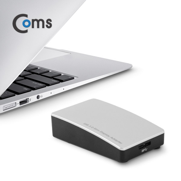 Coms USB 3.0 컨버터 (DVI용) AN3450, 2048*1152(dispkaylink 칩 사용)