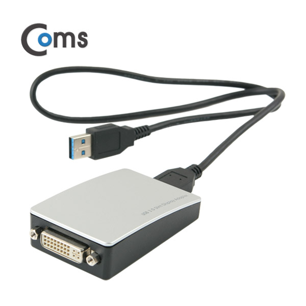 Coms USB 3.0 컨버터 (DVI용) AN3450, 2048*1152(dispkaylink 칩 사용)
