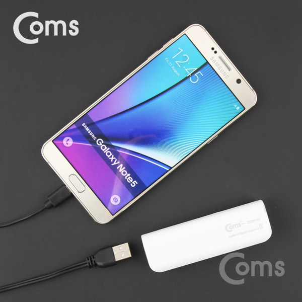 Coms USB/Micro USB(B) 케이블 Y형 1M White