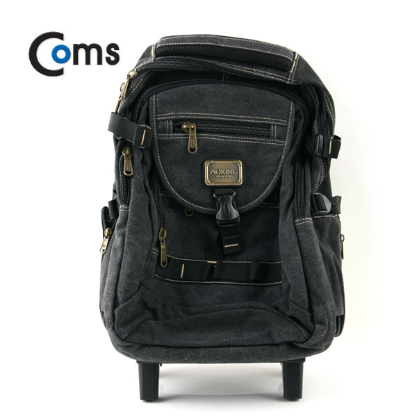 Coms 가방 백팩/캐리어 겸용, 15형 (블랙)