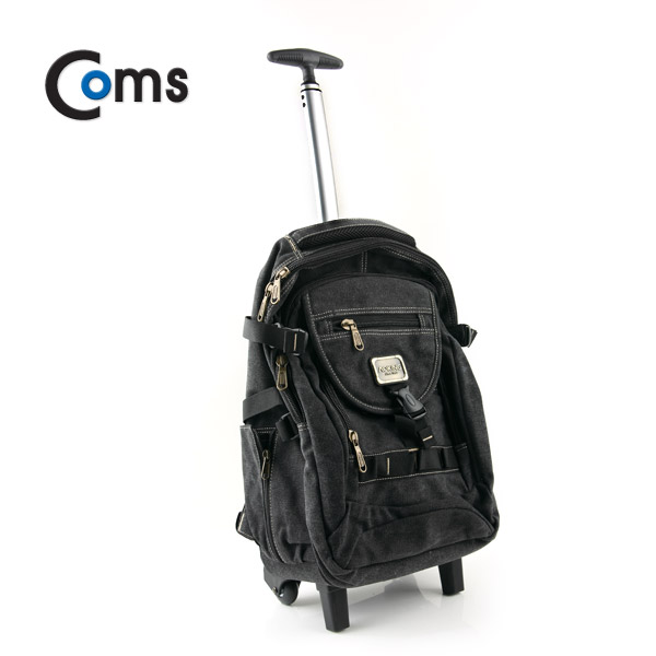 Coms 가방 백팩/캐리어 겸용, 15형 (블랙)