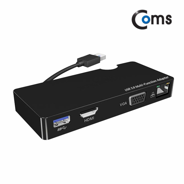 Coms USB 3.0 컨버터 (HDMI/VGA/RJ45)