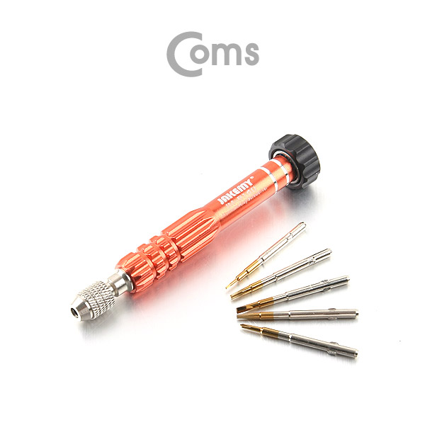 Coms 공구-드라이버세트(6 in 1) 초정밀, JM-8140