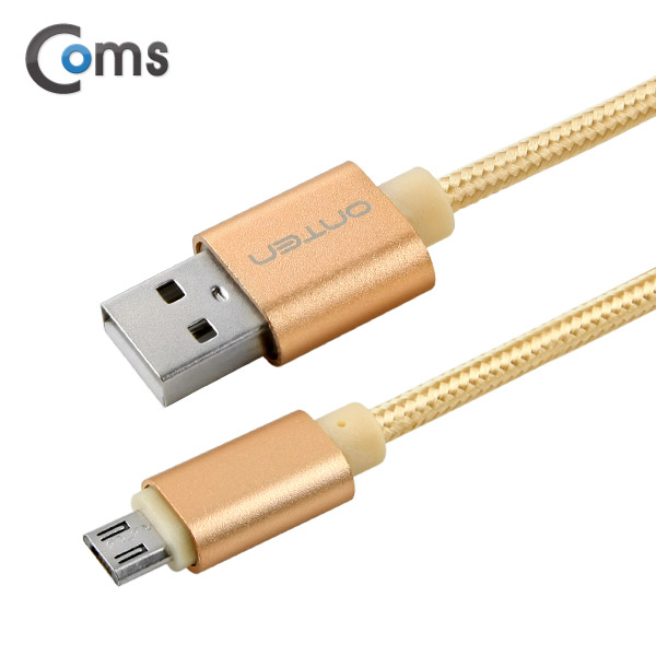 Coms 스마트폰 케이블, USB/Micro USB, 1M / Micro 5P
