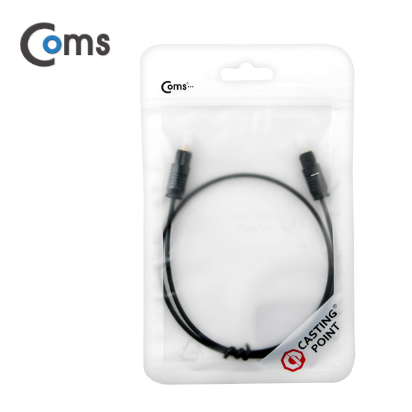 Coms 오디오광 Optical 케이블(2∮/각-각) 50cm