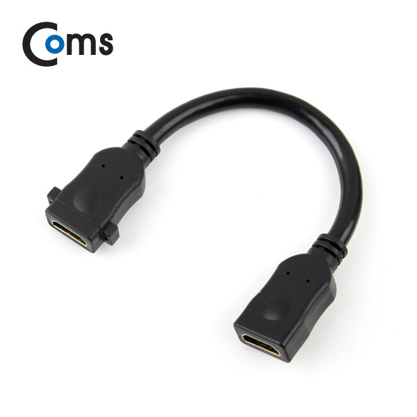 Coms HDMI 젠더 (연장,연결 F/F) 20cm, 포트장착