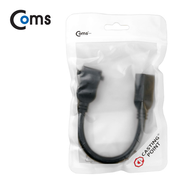 Coms HDMI 젠더 (연장,연결 F/F) 20cm, 포트장착