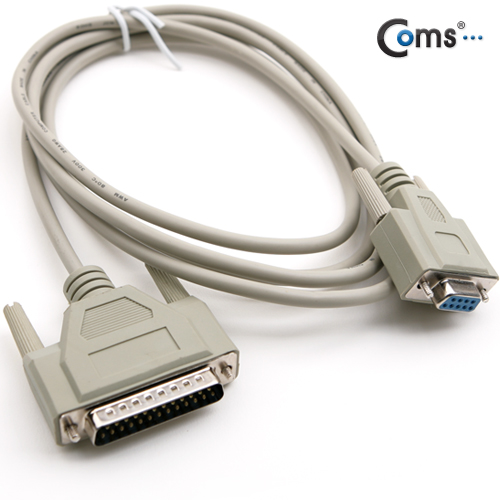 Coms 시리얼 케이블 (9F-25M) 1.8M / 2M